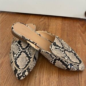 Express Snakeskin Women's Flats